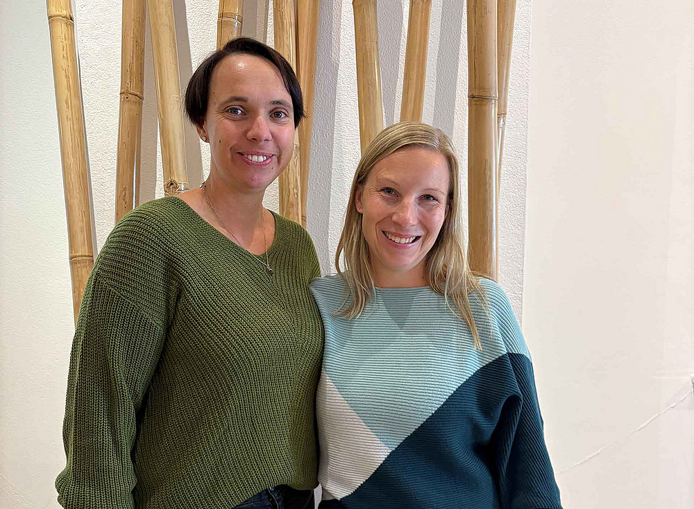 Patricia Ruhmer (links) und Julia Passenbrunner, 