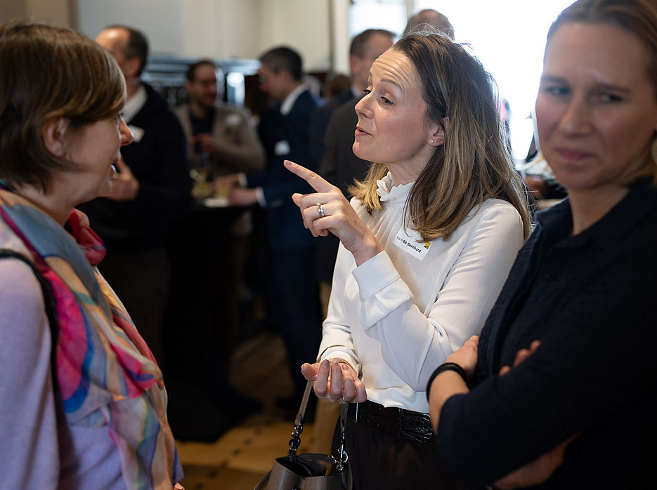 Networking im Anschluss ©© Simon Blackley 2026