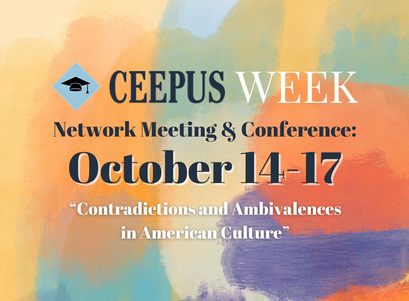 information banner on ceepus week 2024 