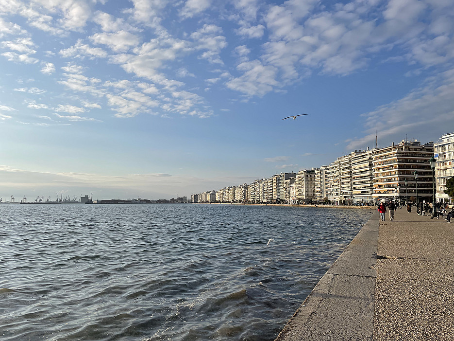 Thessaloniki ©Personal photograph by Sanja Kmezic, Thessaloniki 2025 Photo editing: Alma Durakovic