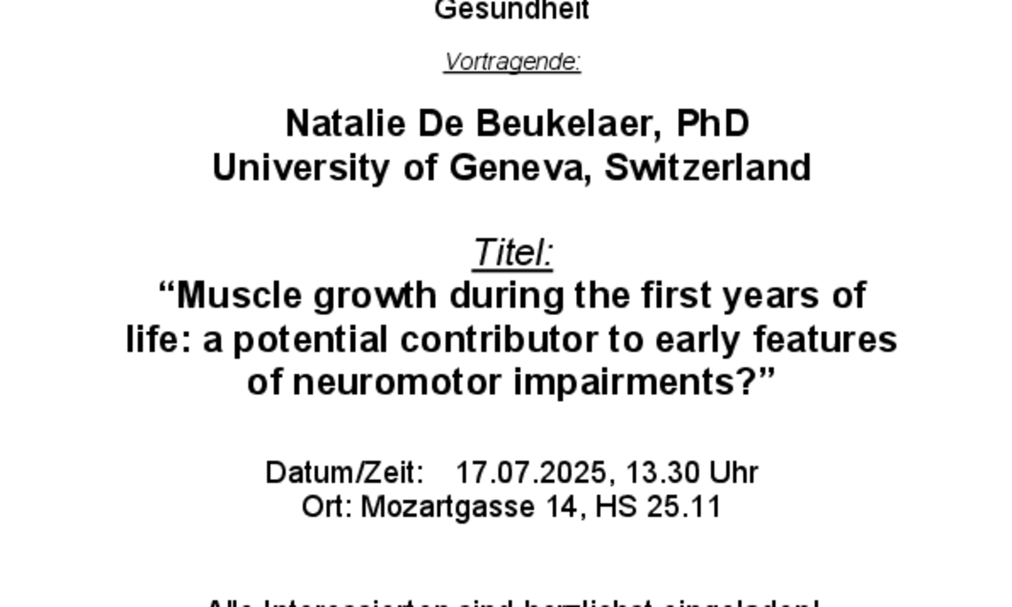 Einladung zum Institutsseminar //25