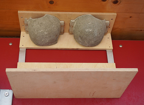 Nesting aid for house martins ©Uni Graz/Benal