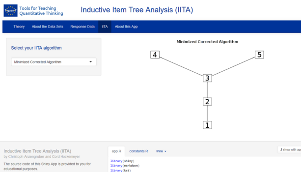 Screenshot IITA ©Universität Graz / Hockemeyer