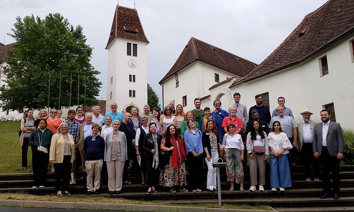 TeilnehmerInnen auf Schloss Seggau