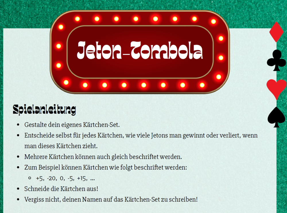 Jeton-Tombola 