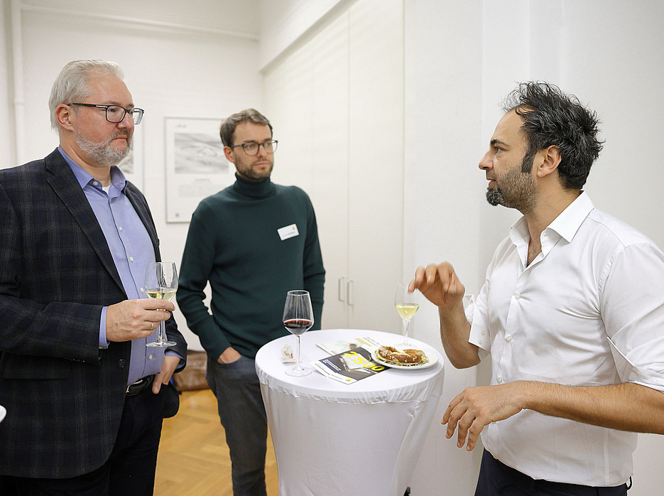 Alumni im Gespräch ©Stefan Obermeier