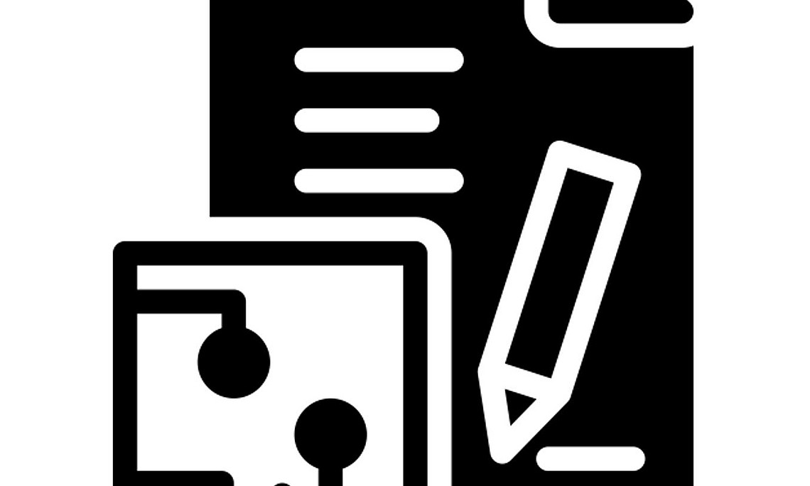 Dokument, Stift und Speicherchip