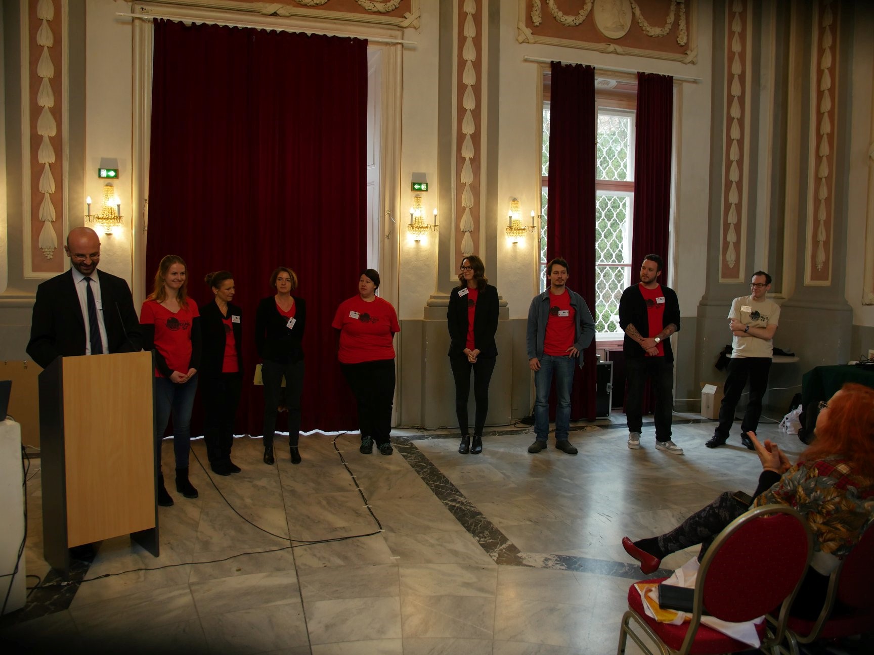 Conference Opening; Picture Credit: Kulturverein Kunstkessel 