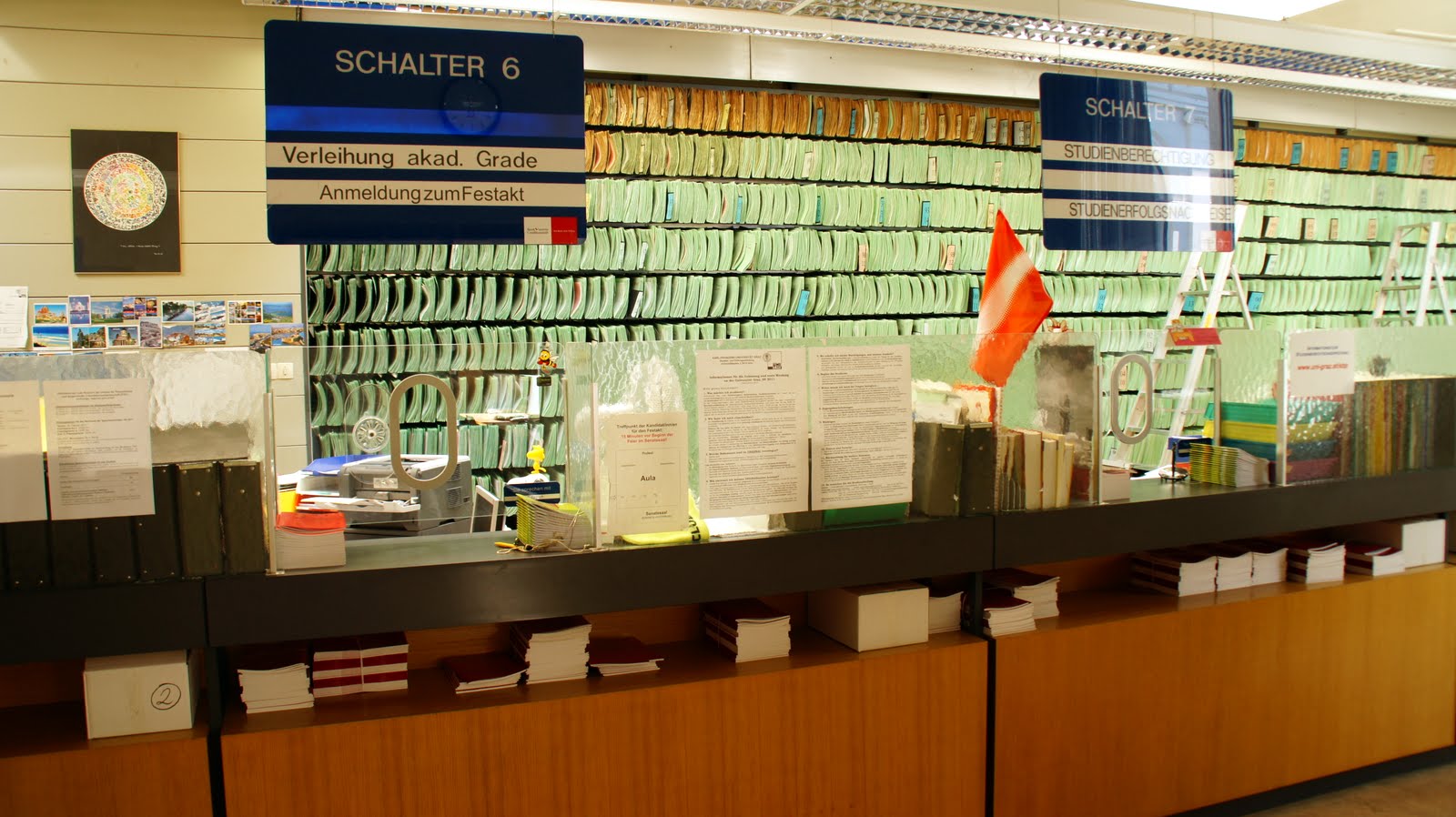 Die Studien- und Prüfungsabteilung zieht wieder um 