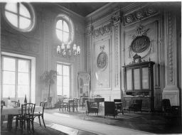 Das Kaffeehaus im Meerscheinschlössel um 1900