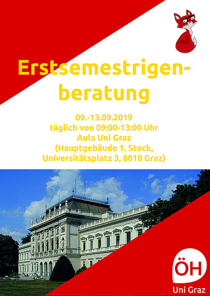 Erstsemestrigenberatung. Foto: ÖH Uni Graz 