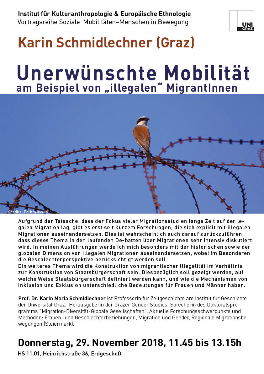 Vortrag "Unterwünschte Mobilität" Bild: Falk Wussow 