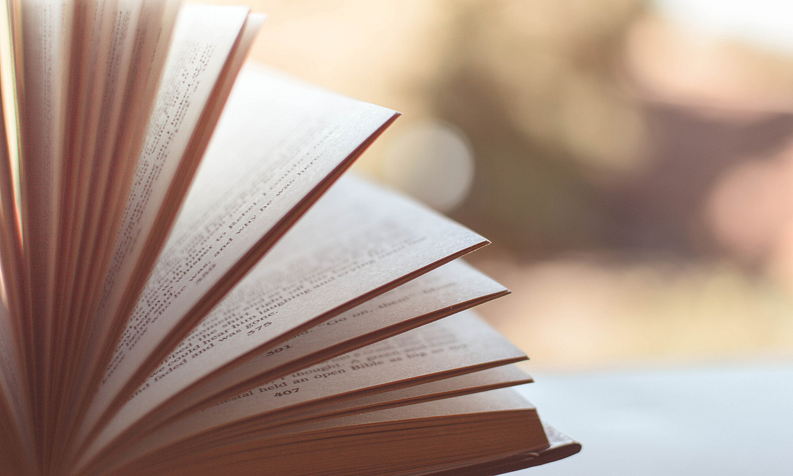 ein geöffnetes Buch