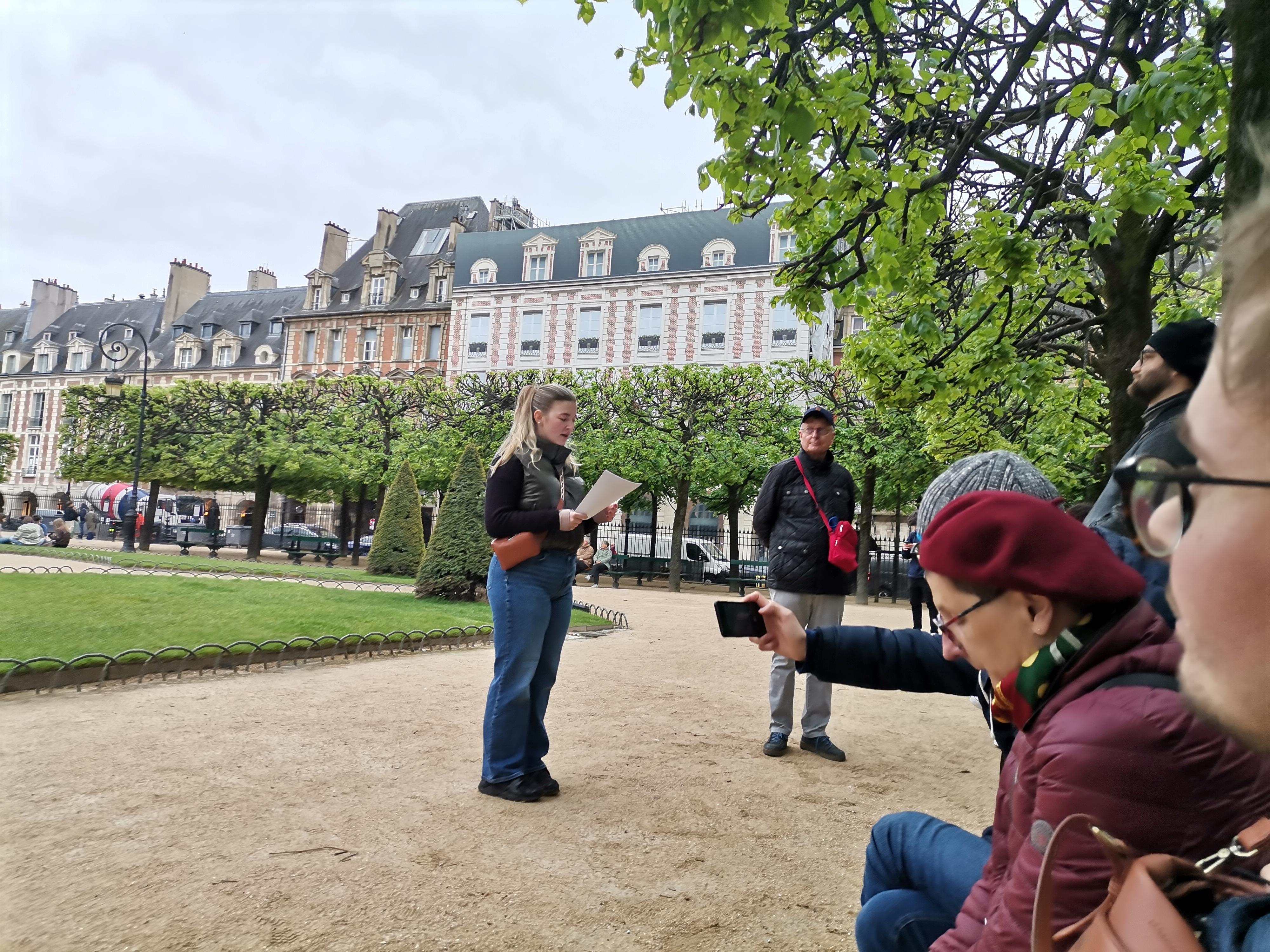 Paris Place des Vosges ©Michaela Sohn-Kronthaler