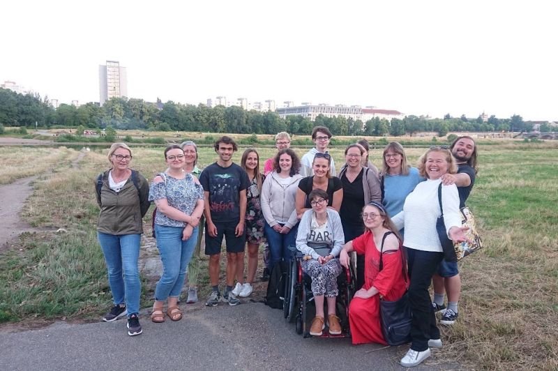 Gruppenbild Teilnehmer*innen Exkursion 