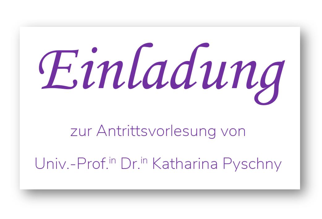 Herzliche Einladung! 