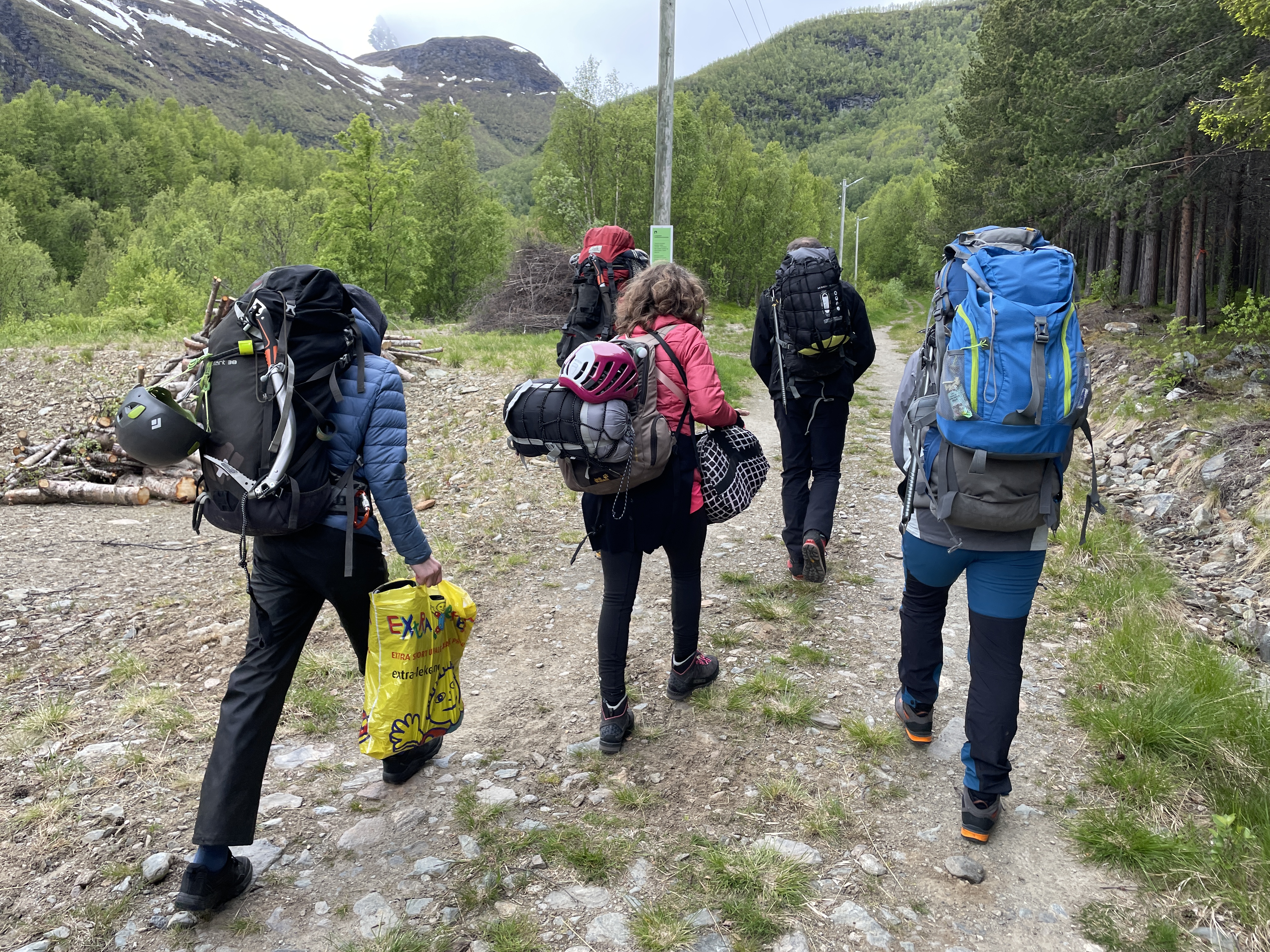 Wanderung zum Gletscher 