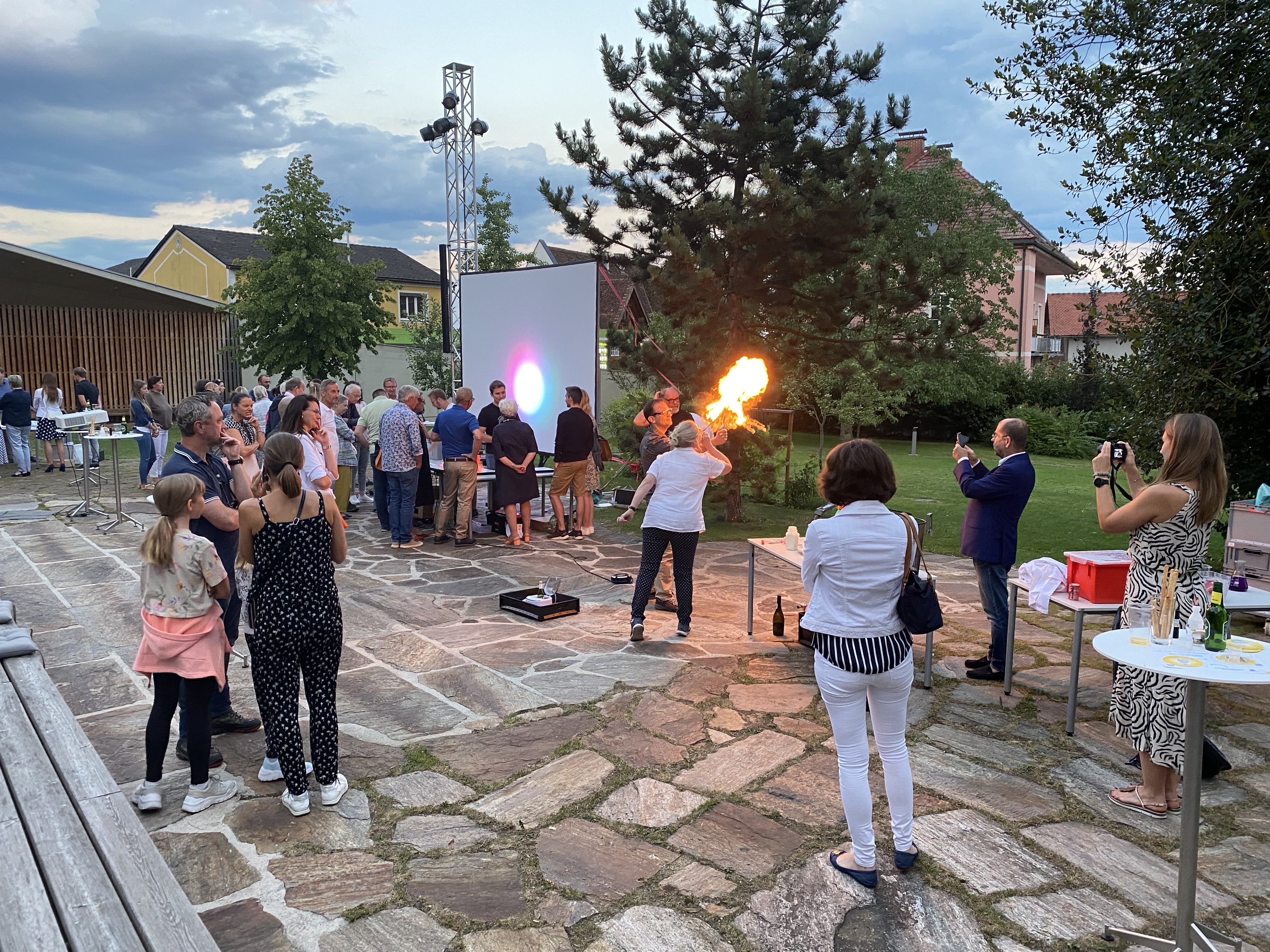 Experimente im Garten 