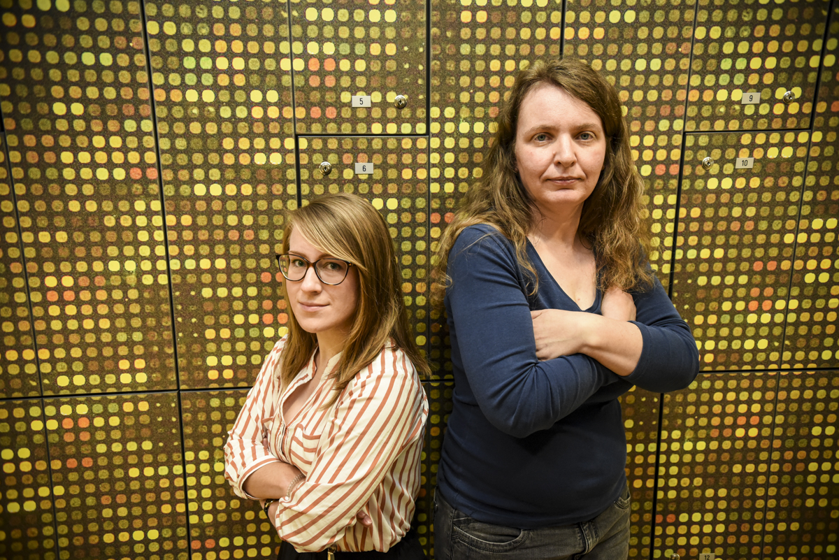 Ingrid Rössler und Brigitte Pertschy haben Schutzfaktoren für den "Bau" von körpereigenen Protein-Fabriken entdeckt. Foto: Uni Graz/Tzivanopoulos 