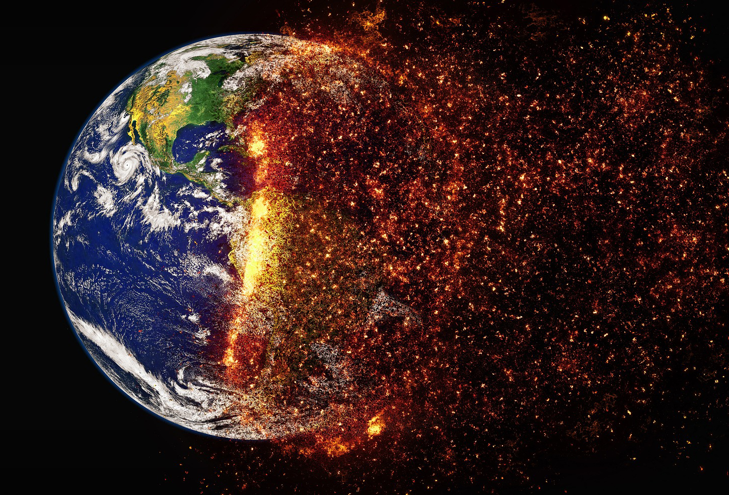 Der weltweite Ausstoß von Treibhausgasen befeuert nach wie vor die globale Erwärmung. Foto: pixabay 