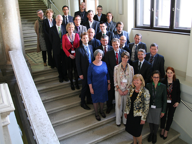 Gruppe der neuen ProfessorInnen 
