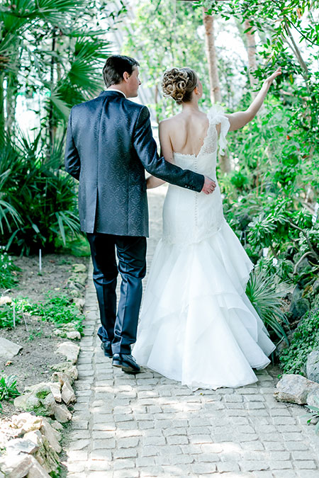 Auch im Botanischen Garten der Uni Graz kann man Ja zueinander sagen. Foto: Stinglight Photography. 