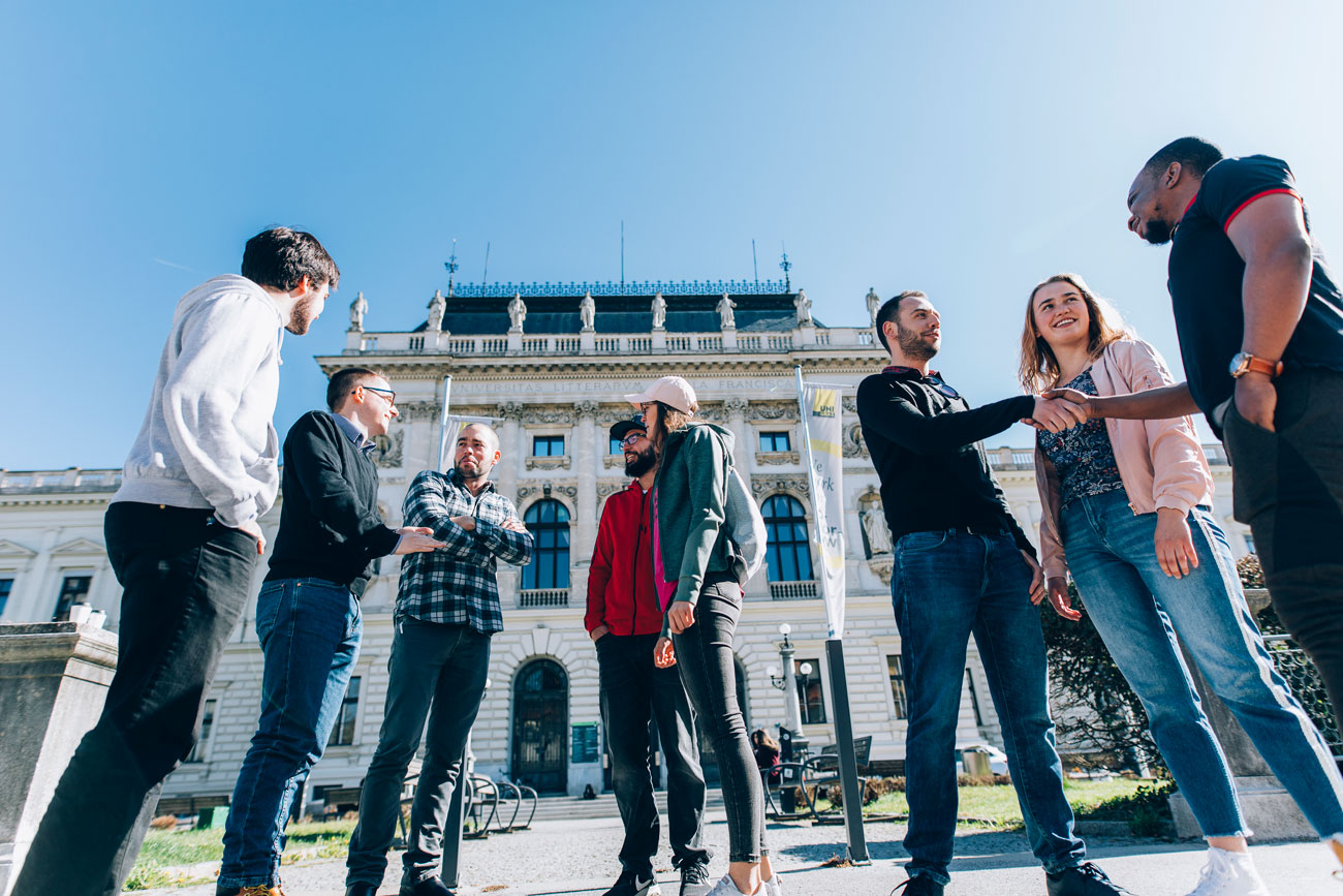 Für einige der zugangsgeregelten Studien der Universität Graz wird es heuer keine Aufnahmeprüfung geben. Foto: Uni Graz/Kanizaj 