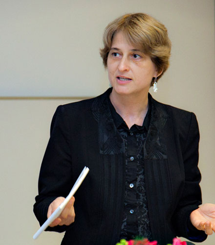 Libora Oates-Indruchová ist neue Professorin für Soziologie der Geschlechterverhältnisse. Foto: KK. 