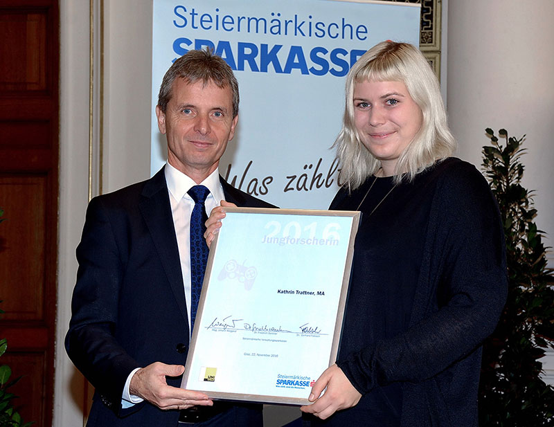 ... und Kathrin Trattner sind zwei der vier diesjährigen TrägerInnen der JungforscherInnen-Stipendien. Im Webradio sprechen sie diese Woche überreichte ihre Forschungen. ©CP-PICTURES