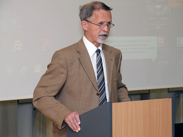 Harald Heppner, Initiator der Tagung. Fotos: Pichler/Uni Graz 