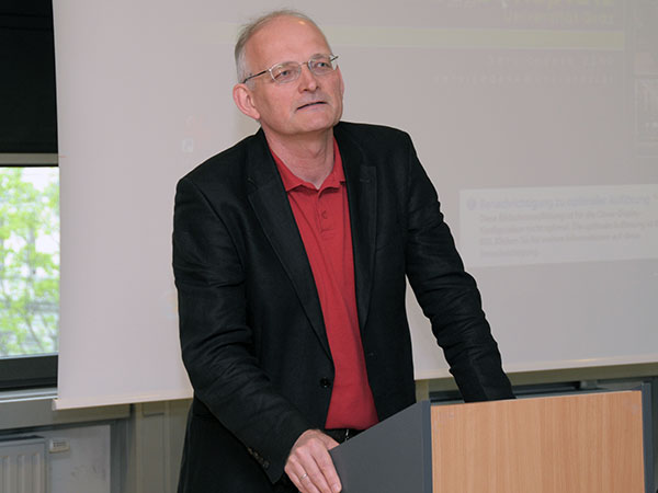 Lukas Meyer, Dekan der Geisteswissenschaftlichen Fakultät 