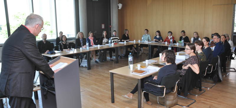 Einleitende Worte kamen auch von Dekan Lukas Meyer. 
