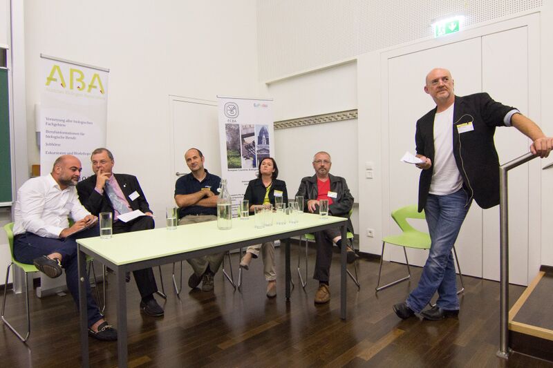 Am 13. September 2015 trafen sich rund 150 BiologInnen in Graz, um die Rolle ihres Faches zu besprechen. Foto: Bernd Niederkofler 