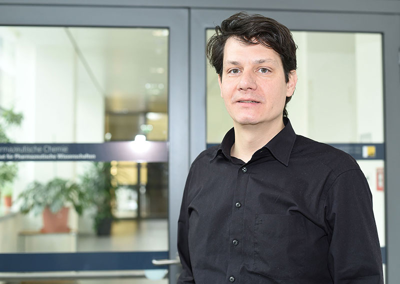 Ulrich Stelzl ist seit September 2015 neuer Professor für Biopharmazeutika und Proteomics an der Uni Graz. Foto: Uni Graz/Kastrun. ©Uni Graz/Kastrun
