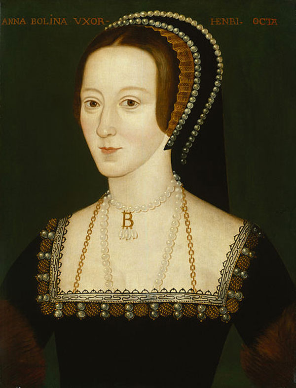 Anne Boleyn: Weil sie König Henry VIII keine Söhne gebar, wurde sie als Verräterin und Ehebrecherin hingerichtet. Foto: Wikimedia Commons. 