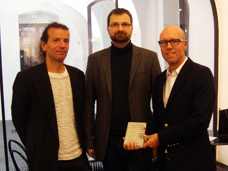 Herausgeber: Halbrainer, Lamprecht und Schweiger (v.l.) 