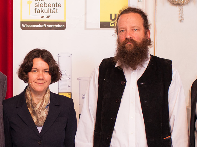 Vortragende Theresia Heimerl und Helmut Klug 