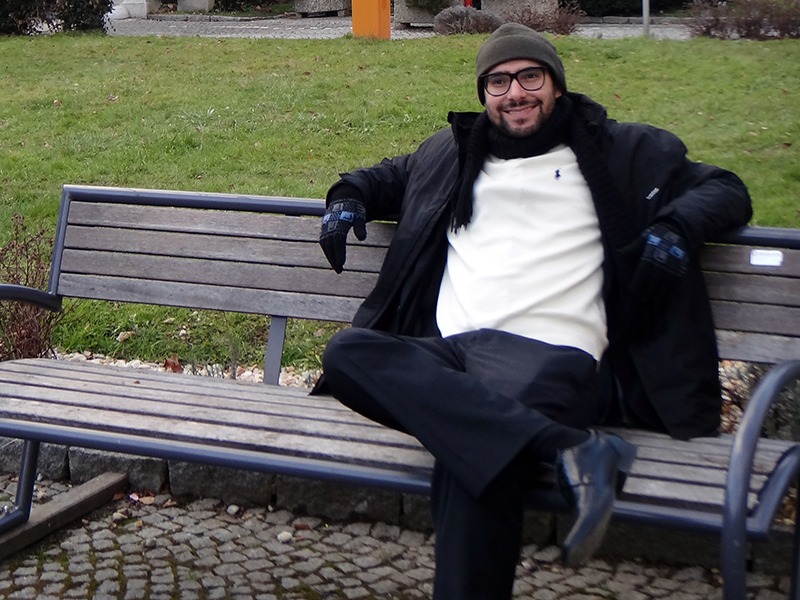 André Castro Carvalho Brasilien absolvierte 2013 einen Forschungsaufenthalt an der Rechtswissenschaftlichen Fakultät der Uni Graz. Foto: Carvalho 