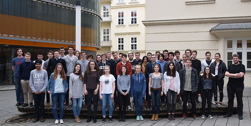 An der International Masterclass, die an der Uni Graz stattfand, nahmen 40 SchülerInnen aus der Steiermark und aus Salzburg teil. Fotos: Uni Graz/Kastrun.  
