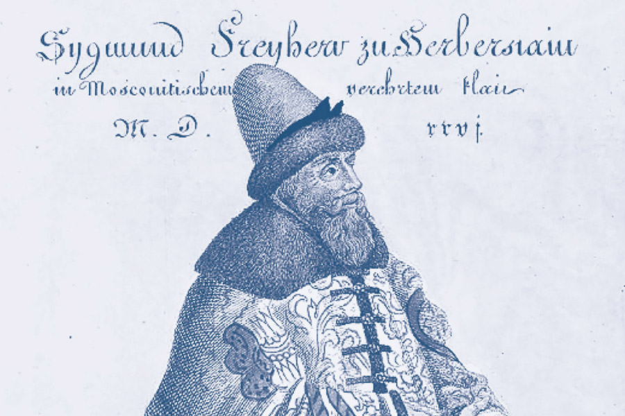 Sigismund von Herberstein (1486–1566) erschloss Russland für den Westen des Kontinents. 