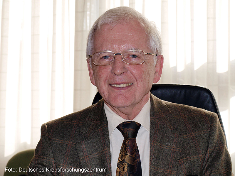 Nobelpreisträger Harald zur Hausen ist am 19. Dezember im Rahmen von BioTechMed-Graz zu Gast. Foto: Deutsches Krebsforschungszentrum 