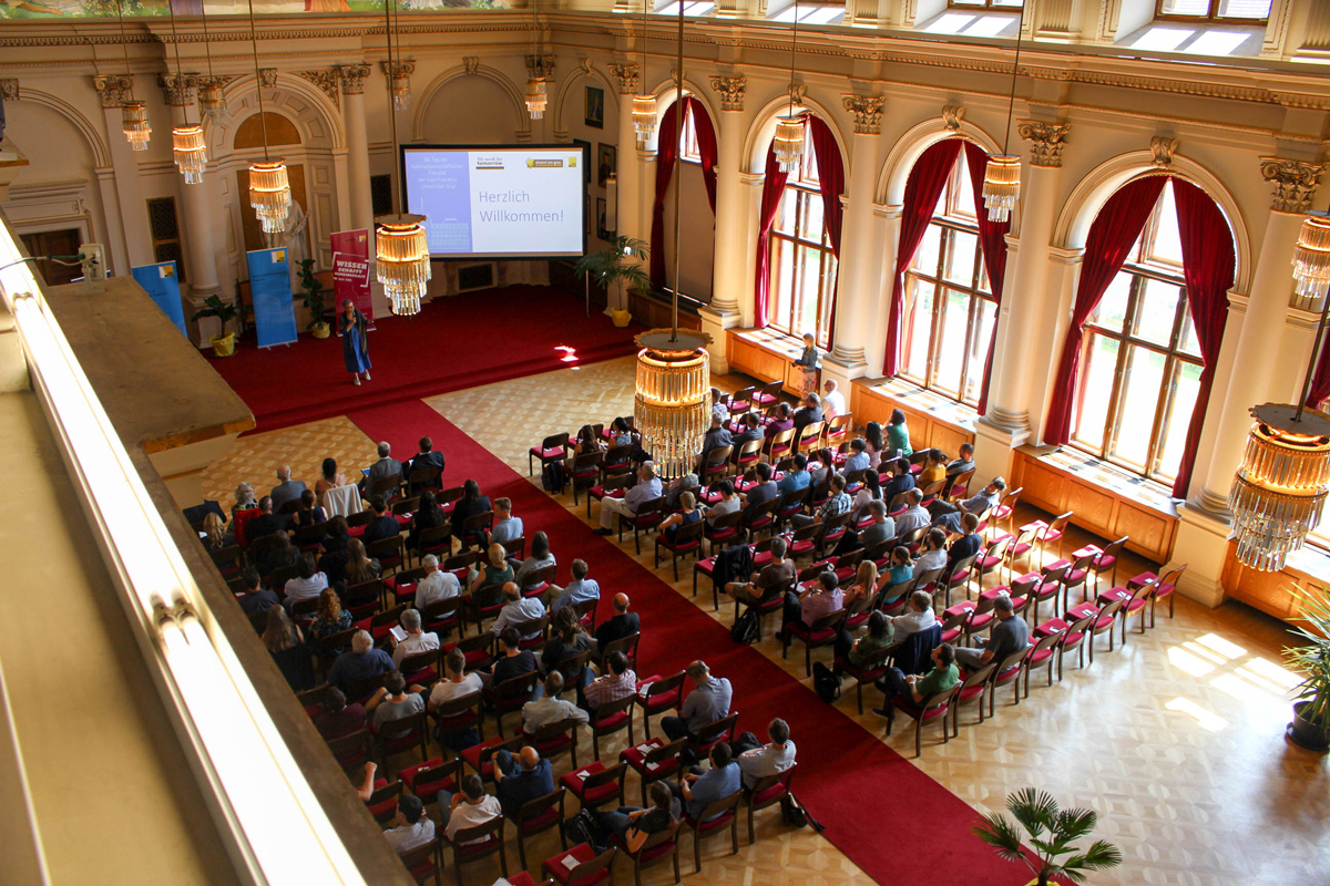 Der NAWI-Fakultätstag gab Einblick in die Forschungen. Foto: Uni Graz 
