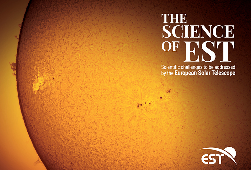 Das online Buch "The Science of EST" wirft in 77 Kurzartikeln Streiflichter auf ungeklärte Fragen aus der Sonnenforschung. Foto: EST 2020. 