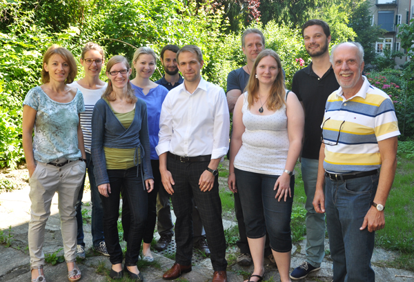 Trafen sich zum ersten Mal in Graz: Johanna Bernhardt (RCE Europaregion Tyrol), Petra Biberhofer (RCE Vienna), Barbara Loimayr, Petra Wlasak, Graz RCE Graz-Styriy, Thomas Höflehner, Institut für Geographie und Raumforschung Uni Graz, Thomas Drage (RCE G 