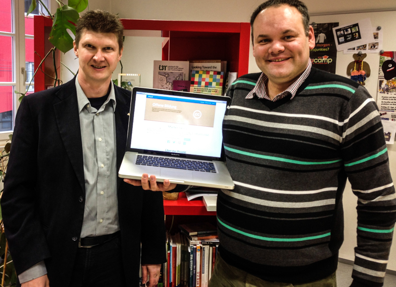 Die geistigen Väter von iMoox: Michael Koop und Martin Ebner (v.l.) Foto: Koop 