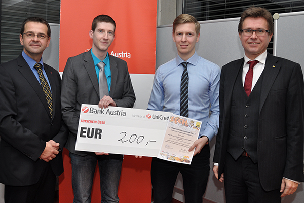 Gewinner des Online Votings: Andreas Neuhold und Martin Wiessflecker. 