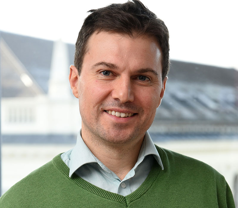 Christoph Kuzmics ist Professor für Mikroökonomik am Institut für Volkswirtschaftslehre. Foto: Uni Graz/Pichler 