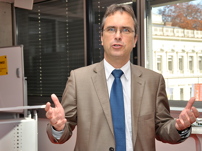 Vizerektor Riedler fördert nachhaltige Initiativen 