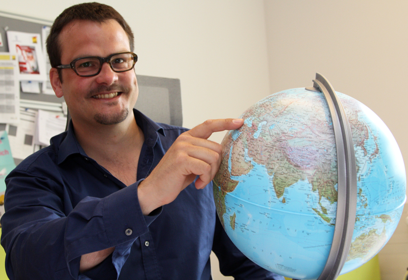 Geographieprofessor Ulrich Ermann setzt seinen Schwerpunkt auf Südosteuropa 