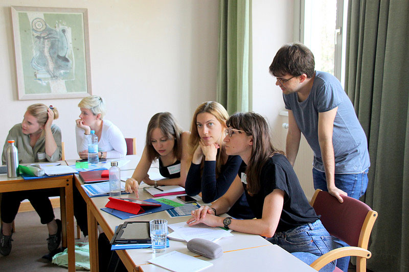 Wortstellung und Intonation waren Themen der Summerschool zu Audiovisuellen Medien. Foto: Uni Graz. 